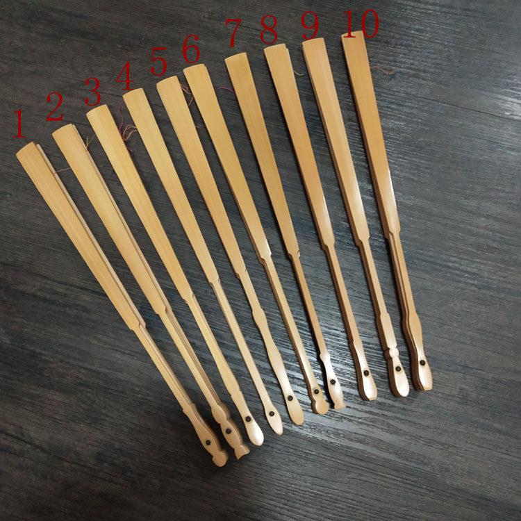 文玩折扇10款不同头型 9.5寸18方水磨玉竹扇 宣纸折扇苏工扇面
