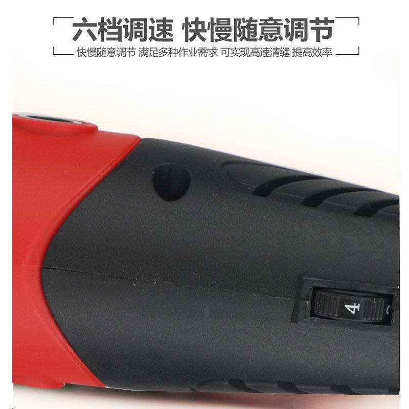 V电动清缝锥美缝剂施工工具勾缝抠缝开槽器瓷砖墙地砖电动清缝器