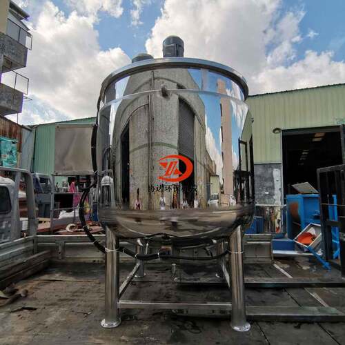 搅3000 L高低速胶水搅拌不罐 电加热保温隔热搅XD-3000L拌锅镜面