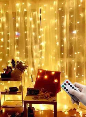 3x3m/6x3m LED Garland Curtain Light with 8 Lighting Modes Co