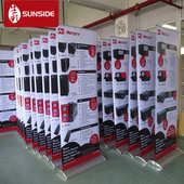 厂家供应塑钢易拉宝 户内外广告展示架易拉宝 加强加厚