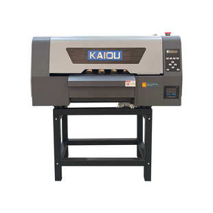 白墨烫画打印机DTF柯式白墨打印机打印PET膜打印转移图案面料