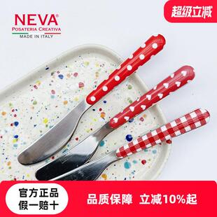 意大利NEVA原装进口西餐餐具套组304不锈钢勺叉节日专用轻奢高级