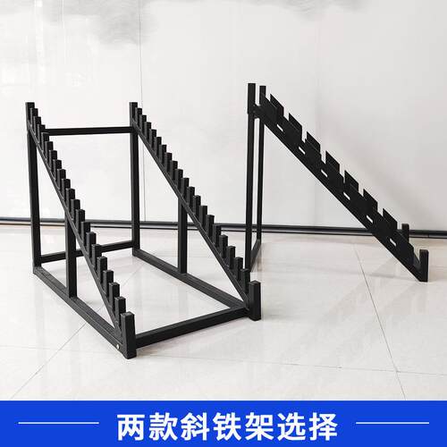 瓷砖展架20层大容量承重插铁架6展00地板样品示木架8JY006/JY00落
