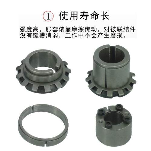 厂家现货Z2胀紧套 42x75涨紧联结套标准件胀紧连接套免键轴套胀套