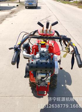 186电启动田园管理机开沟培土机大葱开沟回填机
