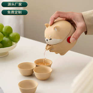 户轻便携送客旅行手礼品奢功夫国庆节套装伴定制高端礼品茶具商务