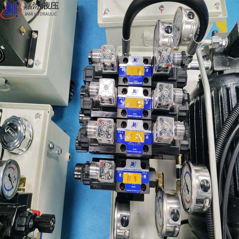小型液压油站机床液压系统总成 2.25KW电机HGP齿轮泵液压控制系统