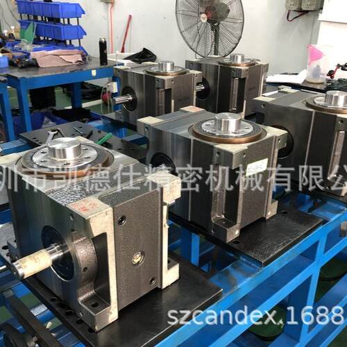 DF法兰型高精度凸轮间歇分割器稳定高精密等分静音多工位高精度王