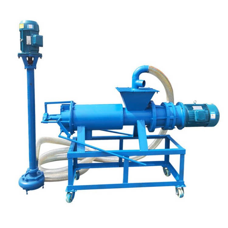 养殖水机 分离机处理机 挤压干湿脱筛式粪污水纸浆过滤鸭卸肉螺旋