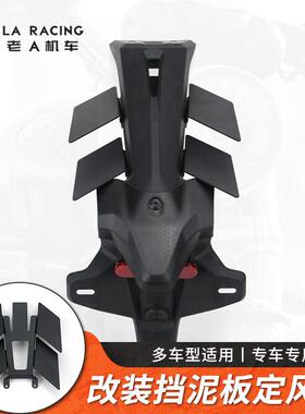 适用杜卡迪V4钱江赛800凯旋1200RS无极RR660S等改装挡泥板挡水板