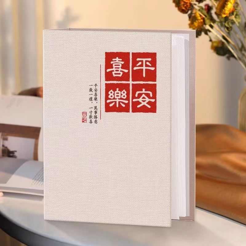 油画大容量册张567收纳纪念寸6式本家庭情侣插页寸100相册册影集