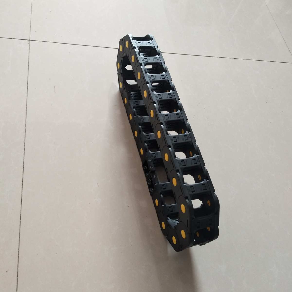 雕刻机桥式拖链机床穿线链条尼龙坦克链加厚全封闭尼龙拖链包邮
