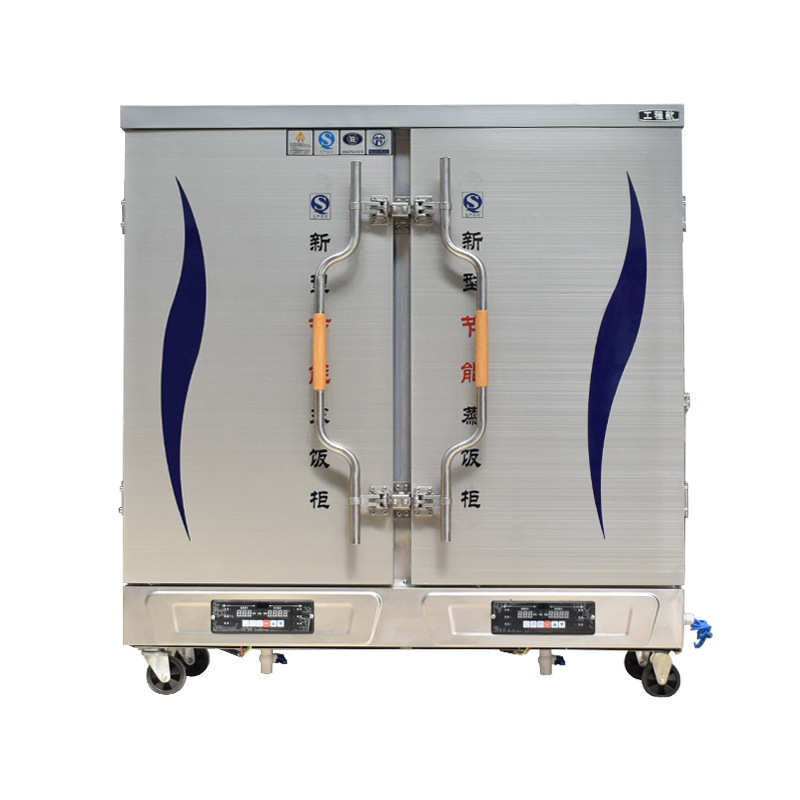 商用蒸饭柜 学校餐厅蒸饭车不锈钢蒸箱智能定时蒸馒头机 蒸饭柜