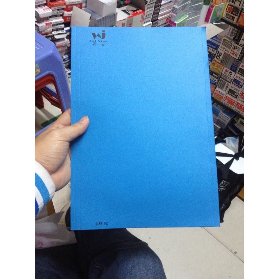 开心A4FC纸快劳文件夹开心纸块快劳夹2孔文件夹一包100个