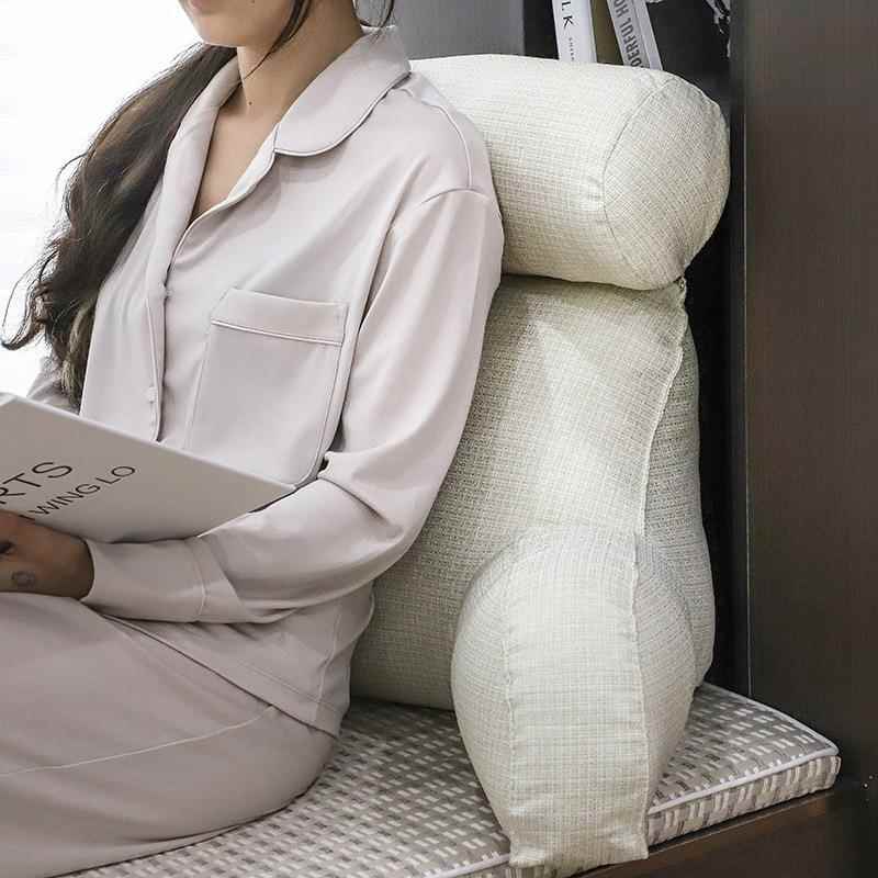 床上背靠枕大靠背垫飘窗看书靠枕沙发护颈枕床护腰靠垫头20655568