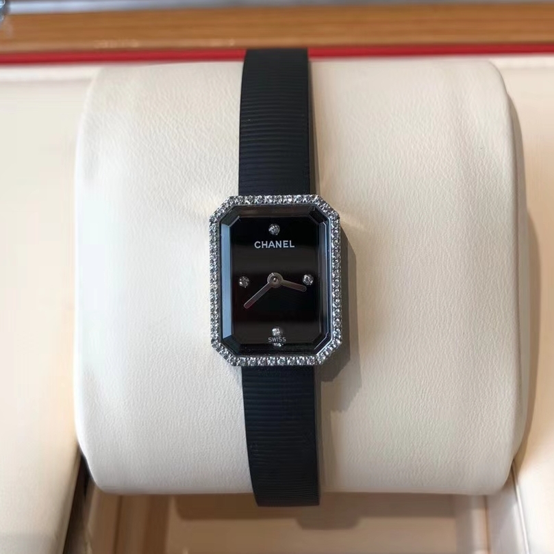 公价37500】98新香奈儿PREMIERE方糖系列H2434石英女表二手正品