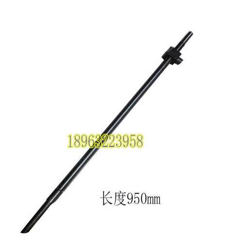 滕州钻铣床ZX50C ZX50F丝杆螺杆 自动走刀丝杠 螺母丝母配件950长