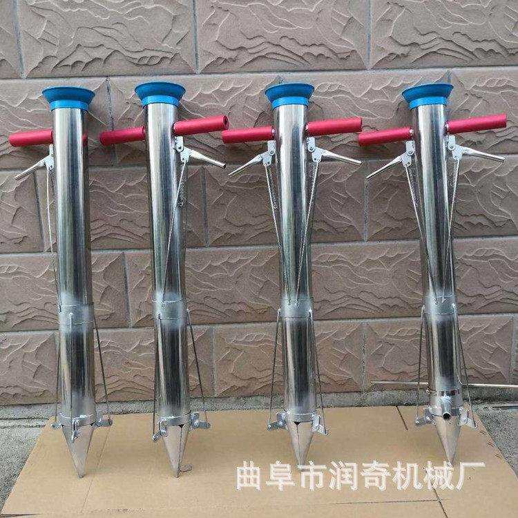 不锈钢双弹簧栽苗器多功能种苗器耕种机械/微耕机/开