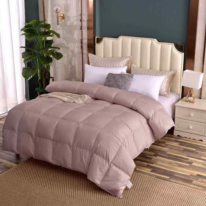 单层羽绒罩被壳半品自充绒柔成QDE赛丝轻薄加密内胆羽绒被被套