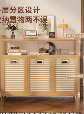 厂家直销楠竹室斗SNG柜卧储物约柜衣物分类收层纳架简一体多置物