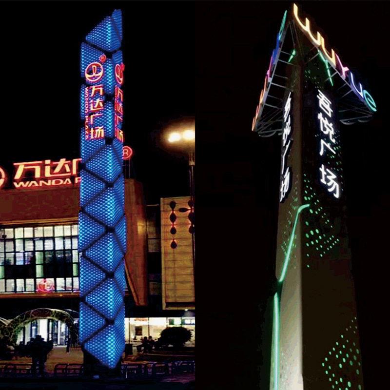 户外景区指示牌房地产售楼部商场医院大型精神堡垒雕塑导向牌制作