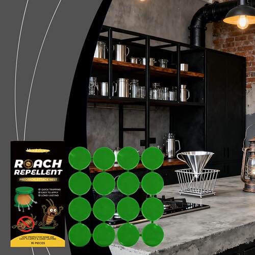 MOONSPRY Cockroach Bait Strips for Home Use - Effective for