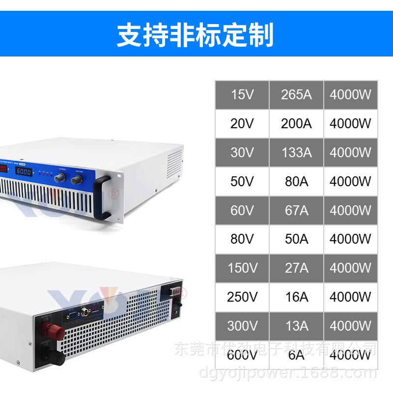 开关直流电源5000W0-20V30V50V60V稳压电源污水处理电源电解电源