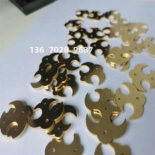 H62黄铜板 激光切割 黄铜字母 雕刻花纹图案 可根据客户图纸加工