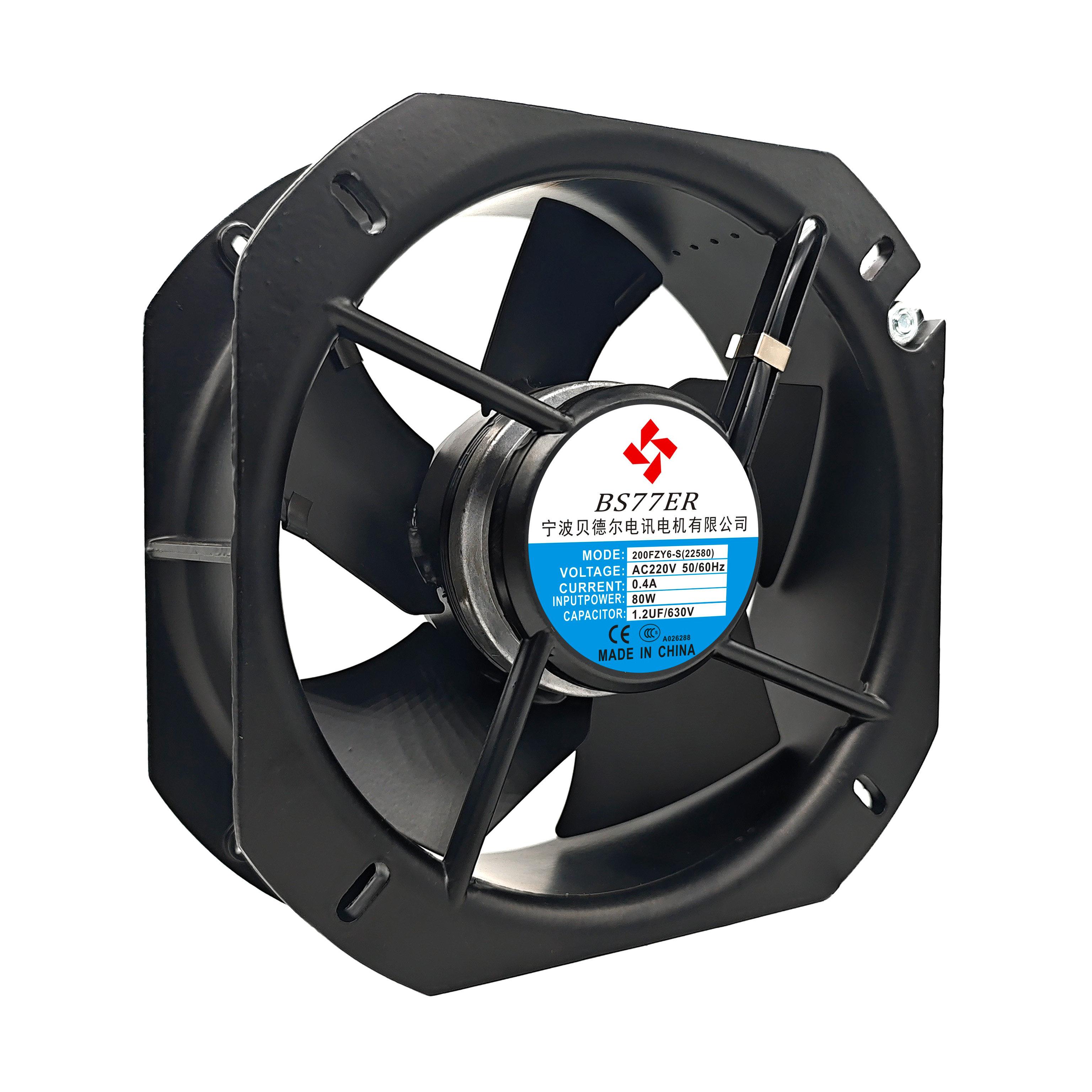 贝德尔22580轴流风机200FZY6-S 8-S 380v 220v电焊机柜箱散热扇