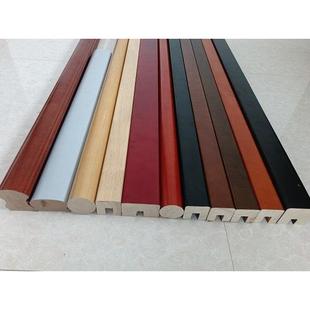 定制现货实木烤漆玻璃卡槽楼铁艺楼梯走道卡扁铁扶手家用栏杆护栏