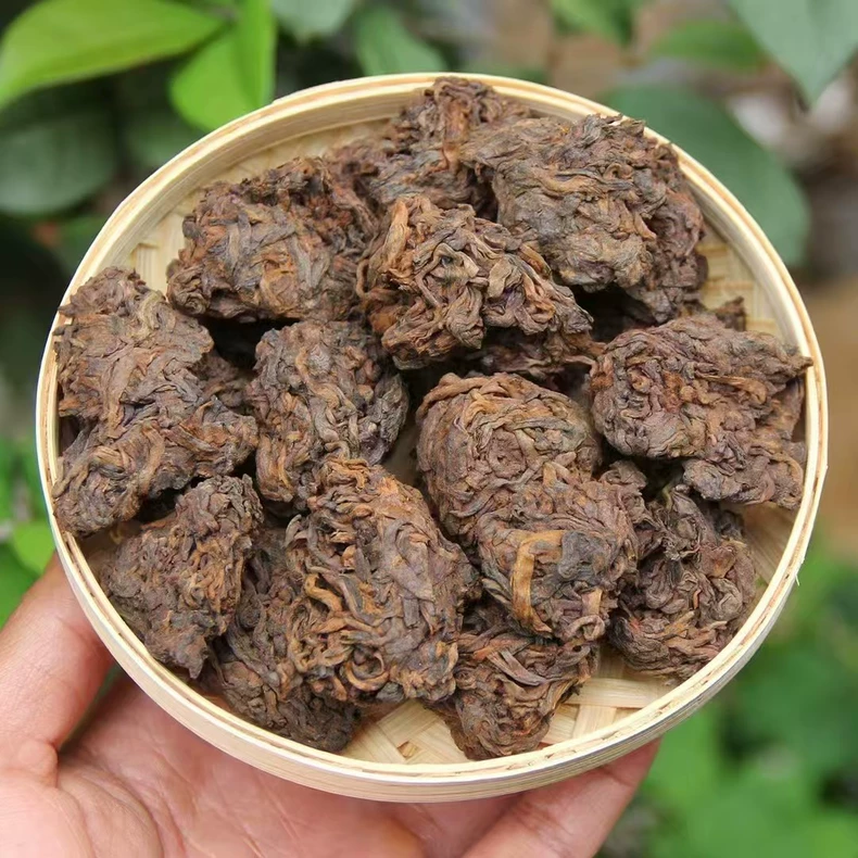 普洱茶老茶頭普洱熟茶 雲南普洱茶老茶頭500克 普洱茶 BUASHOP普洱老茶