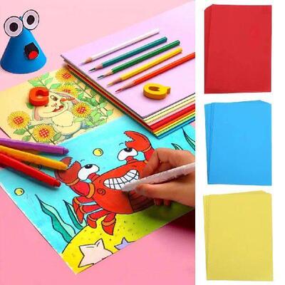 50Pcs 250g Cardstock Papers Multicolor Wide Application