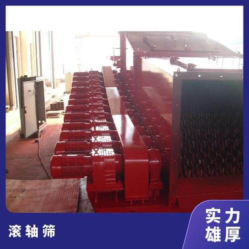 冶金滚轴 重量9200kg 锰钢 全新 红色 直线向前运动 筛孔尺寸60mm