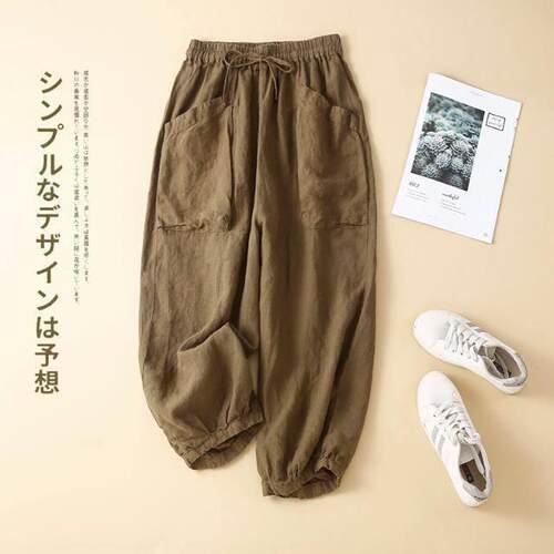 Color Pants Trousers Daily Wear Women Bottoms Spring Fall