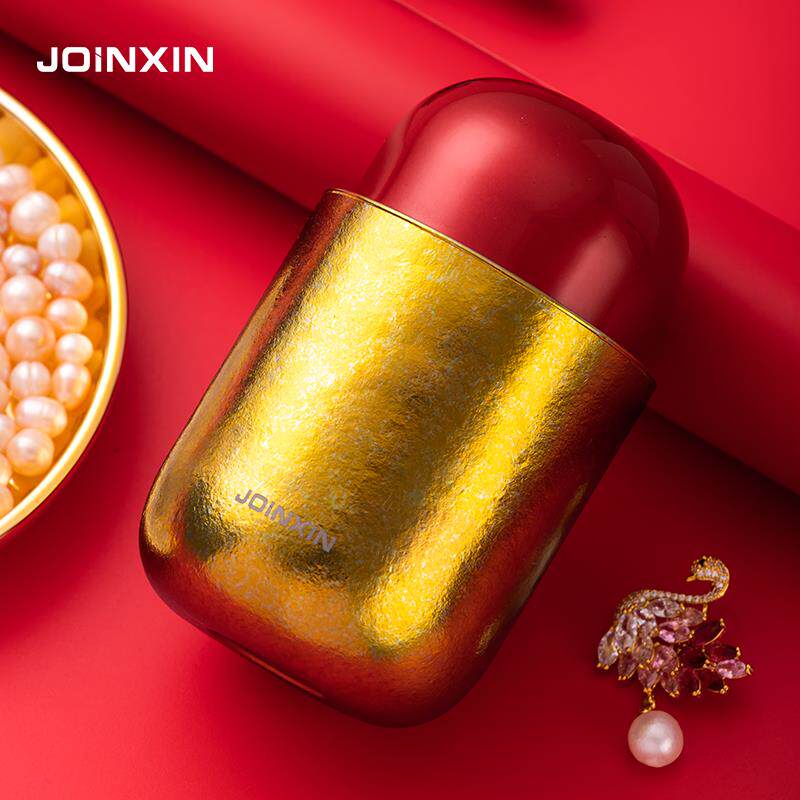 高档OIN杯XIN红人杯钛高档水时尚双J层真空保温杯保鲜便携纯定制
