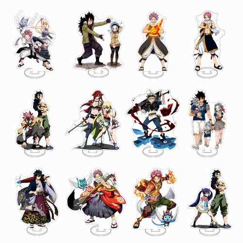 妖精的尾巴：百年任务 FAIRY TAIL纳兹露西格雷艾 亚克力立牌摆件