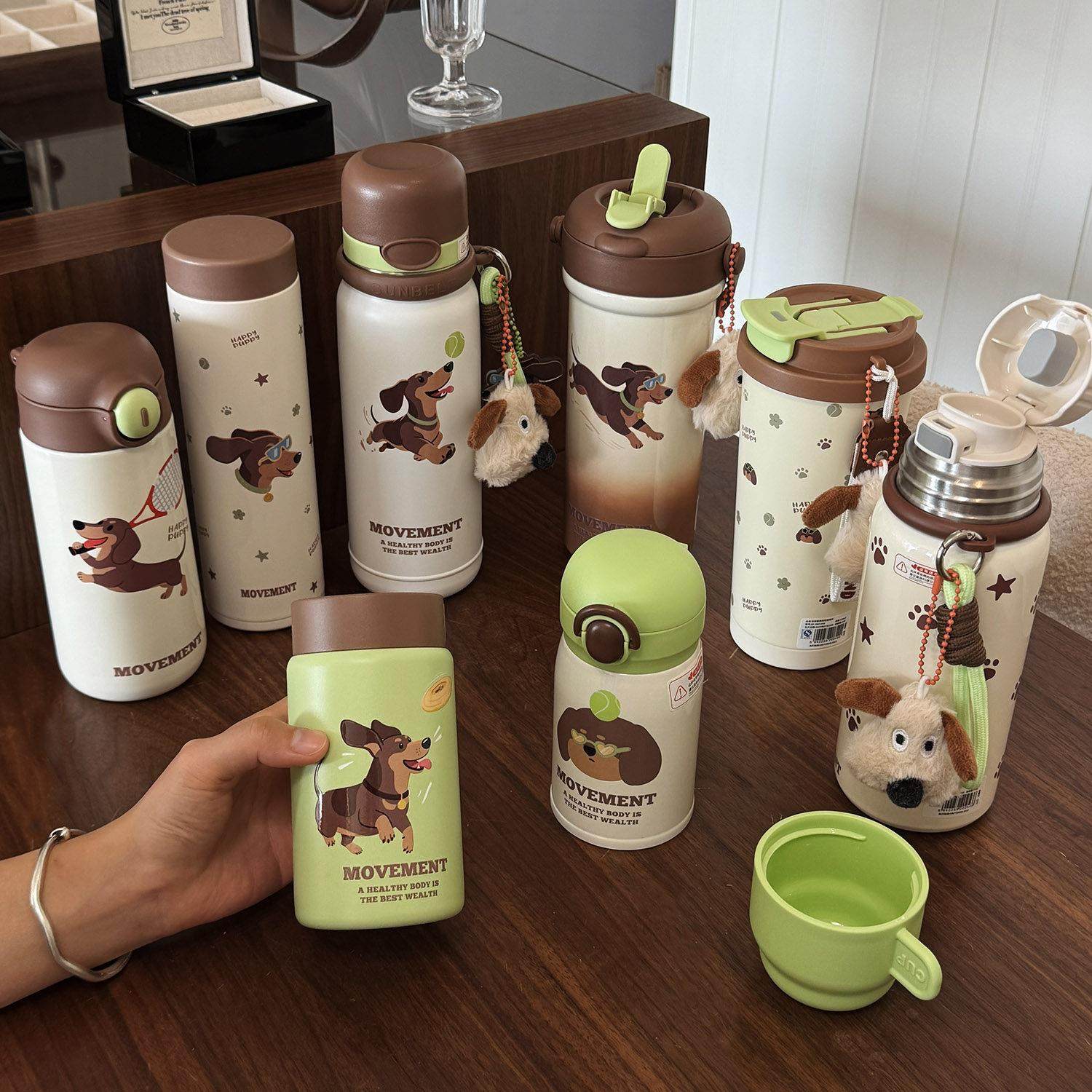 腊肠狗316保温杯女生小巧便携水杯学生咖啡杯新款2025高颜值杯子,餐饮具,保冷/保温杯,淘宝优惠券,粉丝福利购,淘宝优惠卷