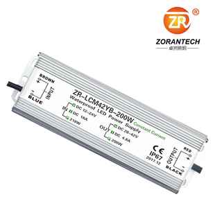 LED驱动电源200W太阳能路灯恒流电源投光灯防水低压驱动电源