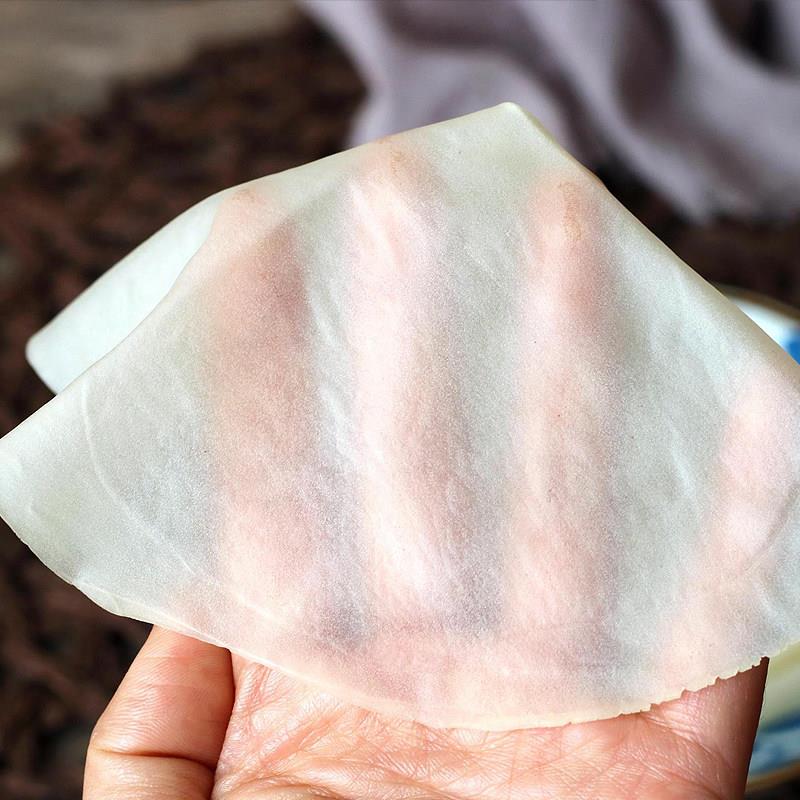 新货上海南翔春卷皮早餐手工制作家用油炸小点心薄饼皮半成品方便