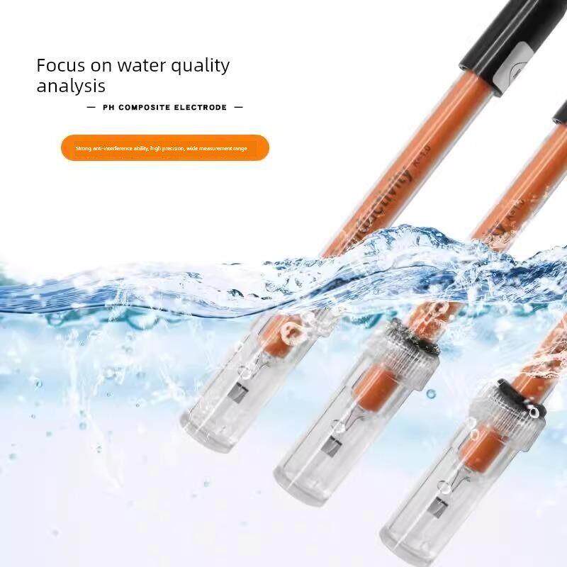 上海优科Ph - 3c酸度计电极E-201-9 Ph覆合电极Ph耐强碱实验室水