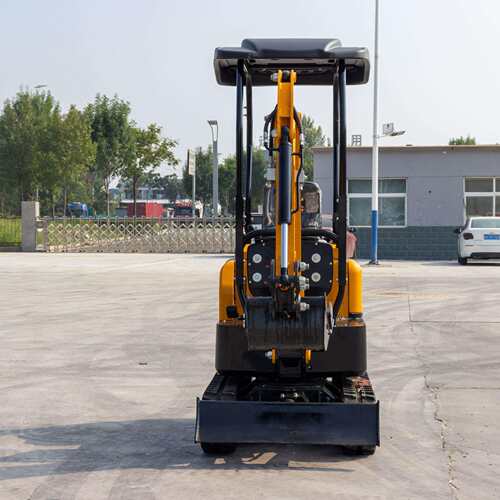 程HT10小型挖掘机型家用挖土小机 农用微挖机工HT10B耕地钩挖机