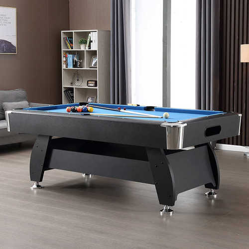 室内运动 家用成人7尺大号台球桌 美式黑八桌球台 Pool table