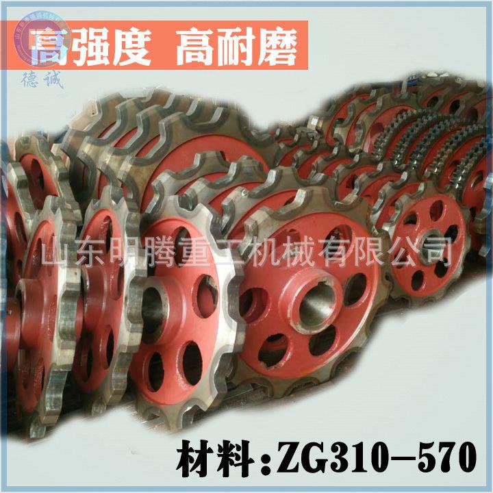 提升机轮链N配E板提升机链轮总成矿788用机械件双链节距传动链轮
