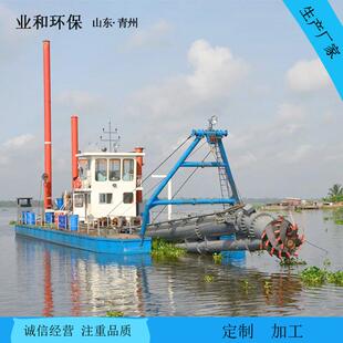 绞吸式挖泥船定位桩定位全液压驱动功率消耗小