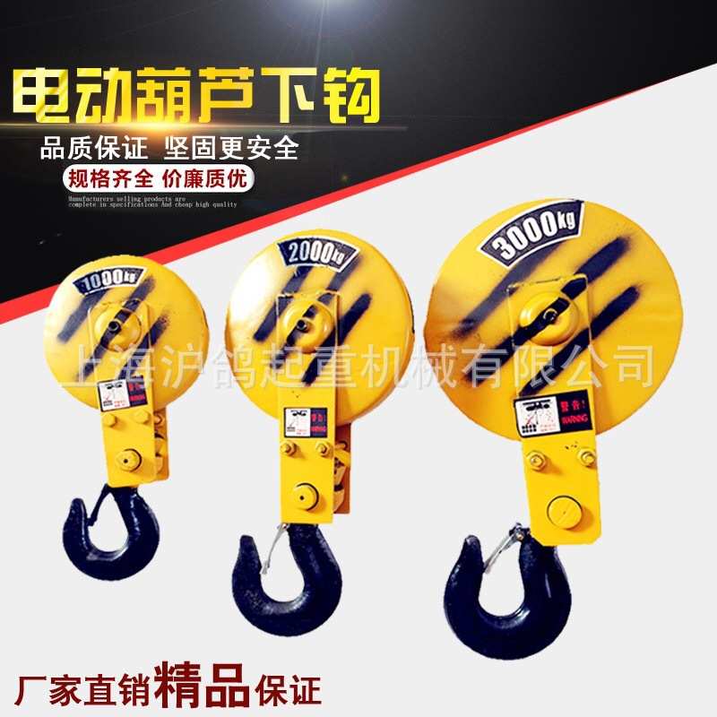 5t 厂家直销2t1t钢丝绳 吊钩电动葫芦10t 电动葫芦 3t欧式下钩