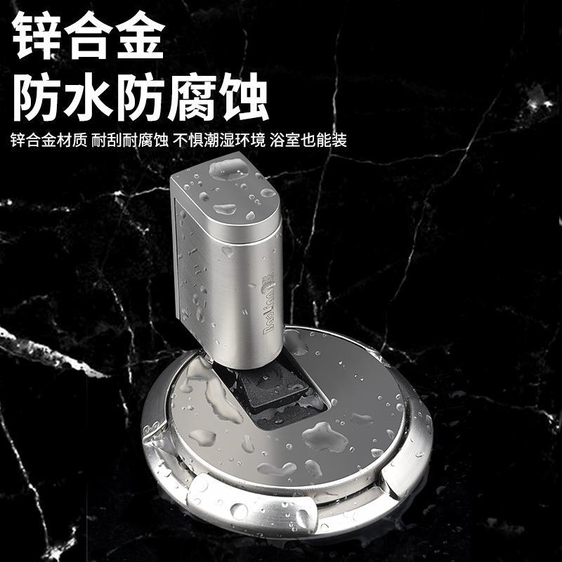 门吸打孔家用防间地吸卧室卫生可调节撞静音门档DX1门免顶门碰门