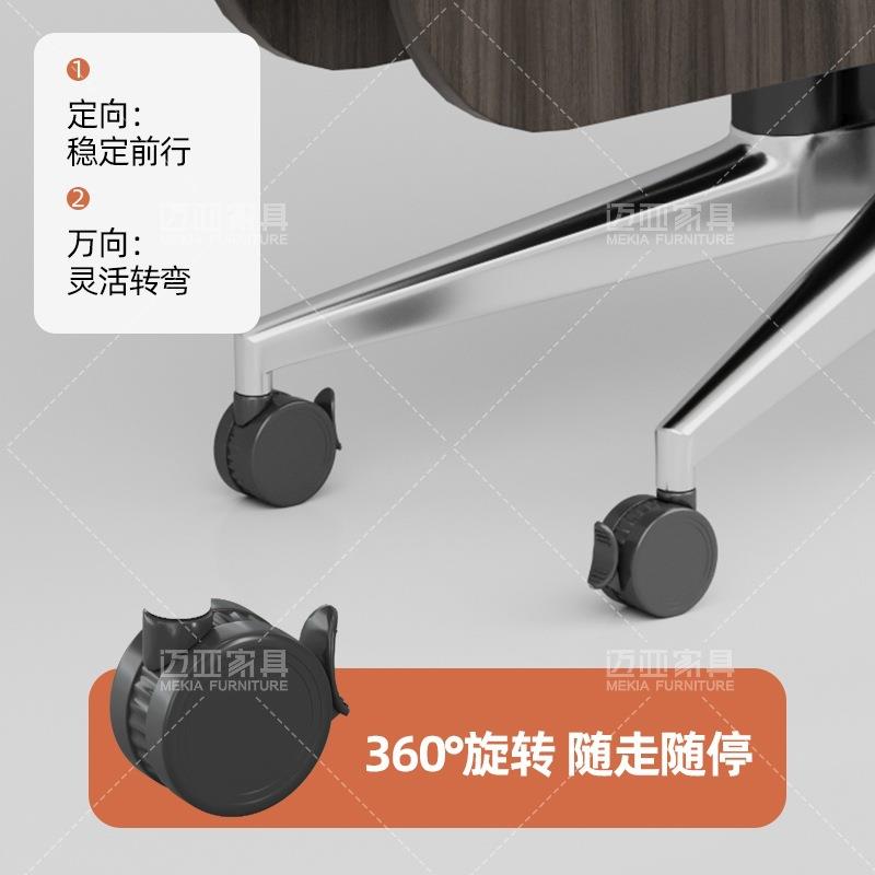 大折叠会议桌商务超时尚代可移动长桌子现简约办公会室议源头EGU