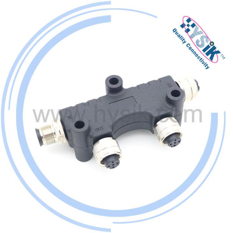 NMEA2SJJ000T型船舶主干航线插头5成芯一拖五型缆深水防水导设备
