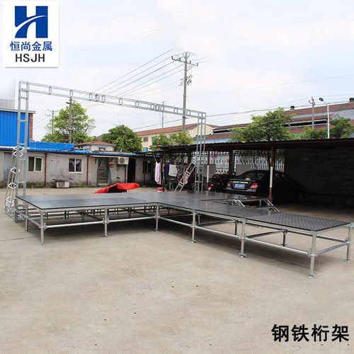 钢铁桁架灯光桁架truss架灯光钢铁桁架舞台龙门架会展钢铁背景架